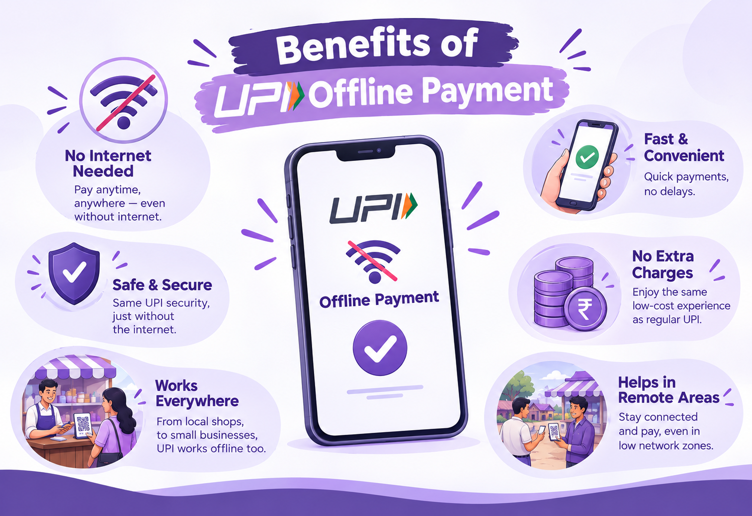 UPI payment without internet UPI payment without internet