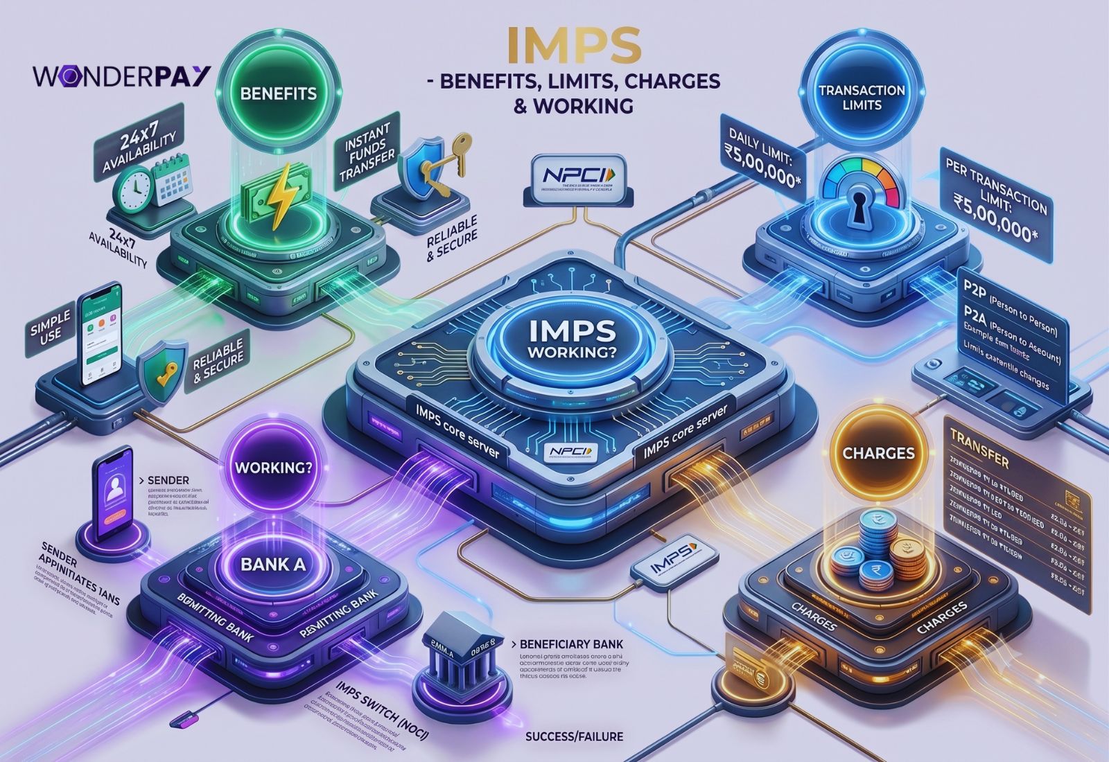 IMPS Transfer: Benefits, Limits, Charges & How It Works
