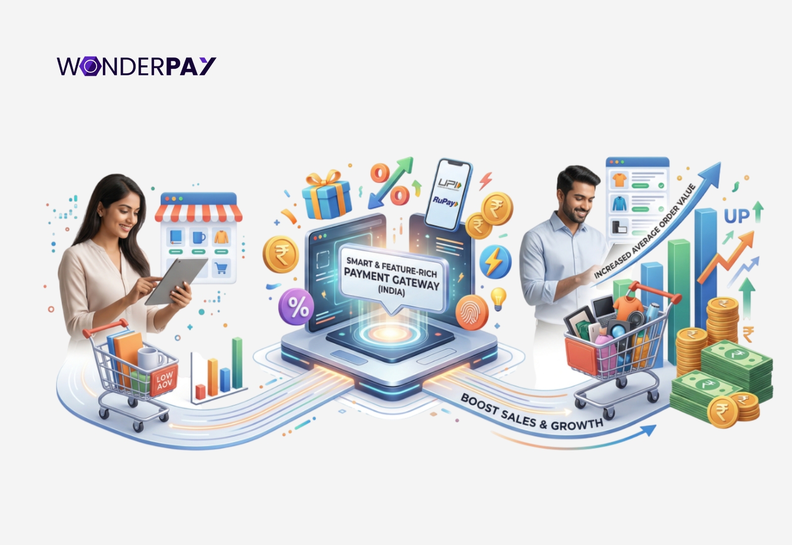 Increase Average Order Value with Payment Gateway in India