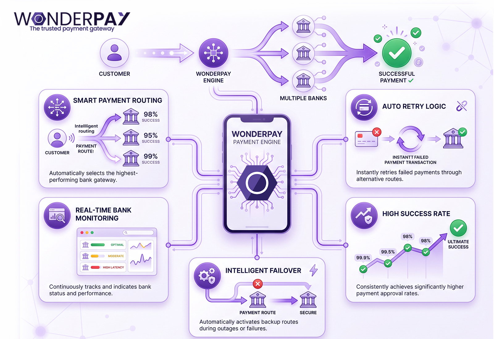 How Wonderpay Reduces Payment Failures for Businesses