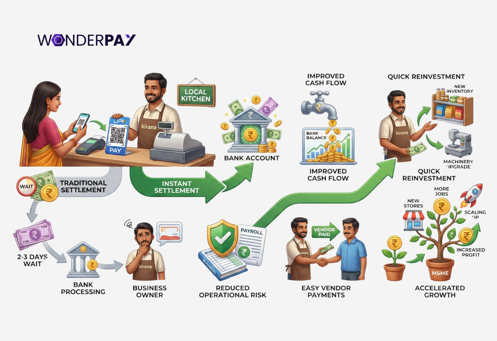 Instant Settlement for MSME