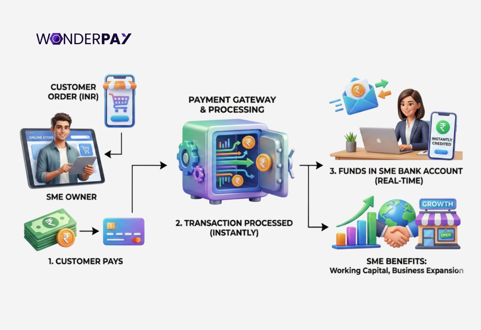 Instant Settlement for SME Work