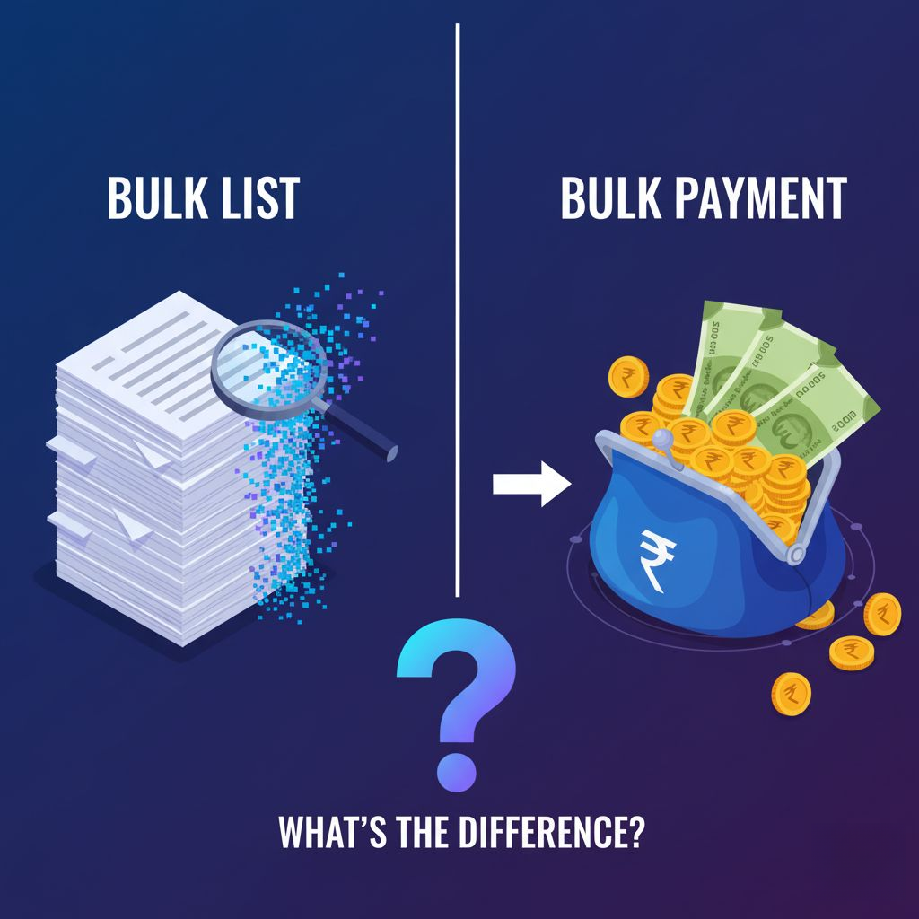 bulk payment